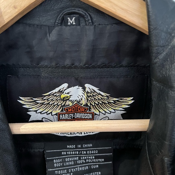 HARLEY DAVIDSON Women Leather Jacket - Picture 3 of 3